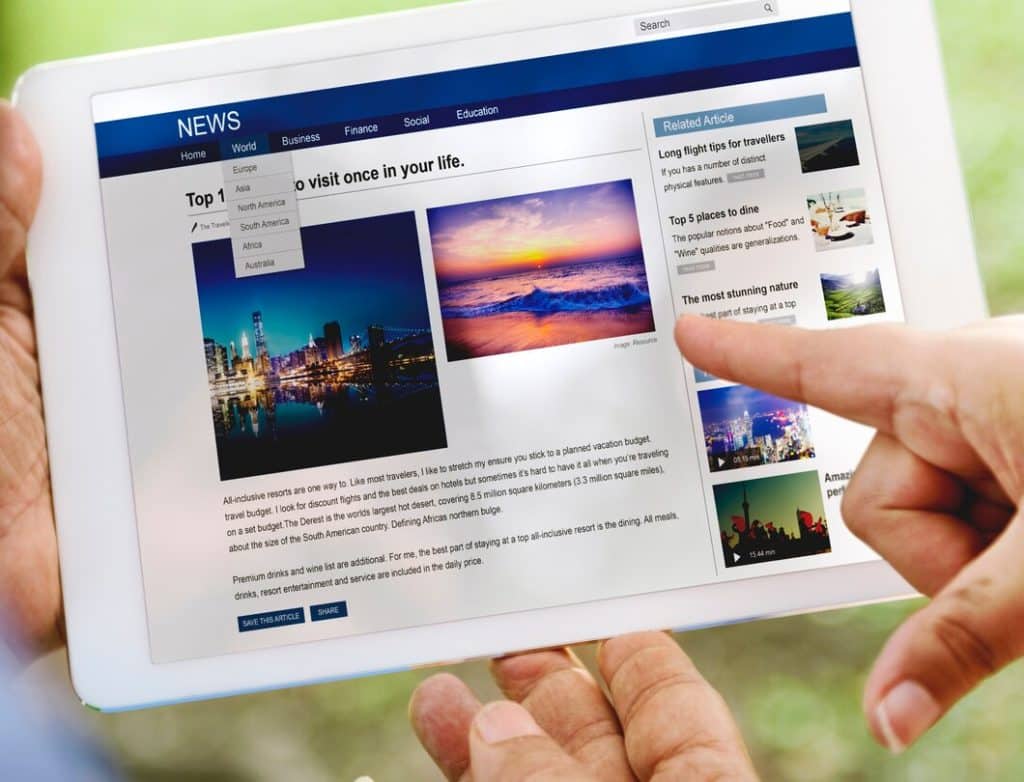 Estructura informativa clara y organizada